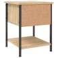 vidaXL Nachttisch Sonoma-Eiche 34x35,5x45 cm Holzwerkstoff vidaXL Nachttisch Sonoma-Eiche 34x35,5x45 cm Holzwerkstoff