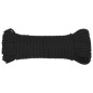 vidaXL Bootsseil Schwarz 4 mm 50 m Polypropylen vidaXL Bootsseil Schwarz 4 mm 50 m Polypropylen