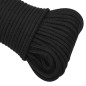 vidaXL Bootsseil Schwarz 4 mm 50 m Polypropylen vidaXL Bootsseil Schwarz 4 mm 50 m Polypropylen