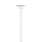 vidaXL Bootsseil Weiß 8 mm 25 m Polypropylen vidaXL Bootsseil Weiß 8 mm 25 m Polypropylen