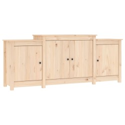 vidaXL Sideboard 164x37x68 cm Massivholz Kiefer