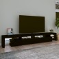 vidaXL TV-Schrank mit LED-Leuchten Schwarz 260x36,5x40 cm vidaXL TV-Schrank mit LED-Leuchten Schwarz 260x36,5x40 cm