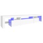 vidaXL TV-Schrank mit LED-Leuchten Weiß 215x36,5x40 cm vidaXL TV-Schrank mit LED-Leuchten Weiß 215x36,5x40 cm