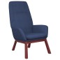 vidaXL Relaxsessel Blau Stoff vidaXL Relaxsessel Blau Stoff
