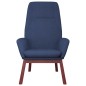 vidaXL Relaxsessel Blau Stoff vidaXL Relaxsessel Blau Stoff