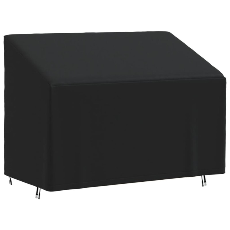 vidaXL Abdeckung für 2-Sitzer-Bank Schwarz 134x70x65/94 cm 420D Oxford vidaXL Abdeckung für 2-Sitzer-Bank Schwarz 134x70x65/94 cm 420D Oxford