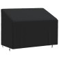 vidaXL Abdeckung für 2-Sitzer-Bank Schwarz 134x70x65/94 cm 420D Oxford vidaXL Abdeckung für 2-Sitzer-Bank Schwarz 134x70x65/94 cm 420D Oxford