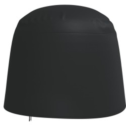 vidaXL Abdeckung für Doppel-Hängesessel Schwarz Ø 230x200 cm Oxford