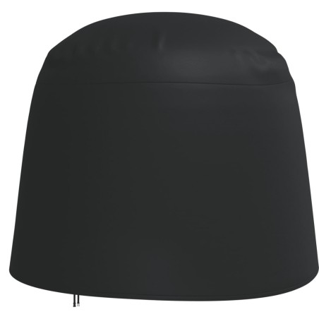 vidaXL Abdeckung für Doppel-Hängesessel Schwarz Ø 230x200 cm Oxford