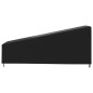 vidaXL Sonnenliegen-Abdeckung Schwarz 195x76x40/80 cm 420D Oxford vidaXL Sonnenliegen-Abdeckung Schwarz 195x76x40/80 cm 420D Oxford
