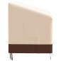 vidaXL Abdeckung für 2-Sitzer-Bank Beige 132x71x56/81 cm 600D Oxford vidaXL Abdeckung für 2-Sitzer-Bank Beige 132x71x56/81 cm 600D Oxford