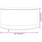 vidaXL Gartenmöbel-Abdeckung Rund Beige Ø 157x71 cm 600D Oxford vidaXL Gartenmöbel-Abdeckung Rund Beige Ø 157x71 cm 600D Oxford