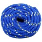vidaXL Bootsseil Blau 20 mm 25 m Polypropylen vidaXL Bootsseil Blau 20 mm 25 m Polypropylen