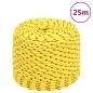 vidaXL Bootsseil Gelb 8 mm 25 m Polypropylen vidaXL Bootsseil Gelb 8 mm 25 m Polypropylen