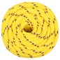 vidaXL Bootsseil Gelb 16 mm 50 m Polypropylen vidaXL Bootsseil Gelb 16 mm 50 m Polypropylen