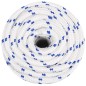 vidaXL Bootsseil Weiß 20 mm 100 m Polypropylen vidaXL Bootsseil Weiß 20 mm 100 m Polypropylen