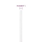 vidaXL Bootsseil Weiß 8 mm 250 m Polypropylen vidaXL Bootsseil Weiß 8 mm 250 m Polypropylen