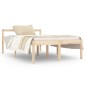 vidaXL Seniorenbett 120x190 cm Massivholz Kiefer vidaXL Seniorenbett 120x190 cm Massivholz Kiefer