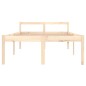 vidaXL Seniorenbett 120x190 cm Massivholz Kiefer vidaXL Seniorenbett 120x190 cm Massivholz Kiefer