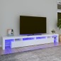 vidaXL TV-Schrank mit LED-Leuchten Weiß 260x36,5x40 cm vidaXL TV-Schrank mit LED-Leuchten Weiß 260x36,5x40 cm