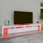 vidaXL TV-Schrank mit LED-Leuchten Weiß 260x36,5x40 cm vidaXL TV-Schrank mit LED-Leuchten Weiß 260x36,5x40 cm