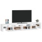 vidaXL TV-Schrank mit LED-Leuchten Weiß 260x36,5x40 cm vidaXL TV-Schrank mit LED-Leuchten Weiß 260x36,5x40 cm