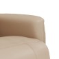 vidaXL Relaxsessel mit Fußteil Cappuccino-Braun Kunstleder vidaXL Relaxsessel mit Fußteil Cappuccino-Braun Kunstleder