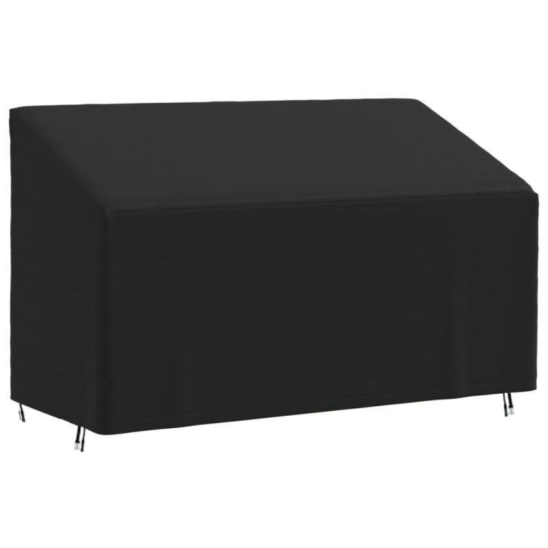 vidaXL Abdeckung für 3-Sitzer-Bank Schwarz 165x70x65/94 cm 420D Oxford vidaXL Abdeckung für 3-Sitzer-Bank Schwarz 165x70x65/94 cm 420D Oxford