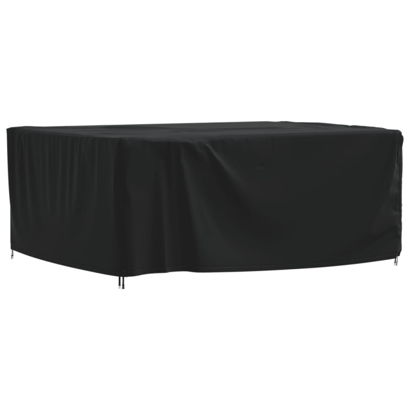vidaXL Gartenmöbel-Abdeckung Schwarz 242x182x100 cm 420D Oxford vidaXL Gartenmöbel-Abdeckung Schwarz 242x182x100 cm 420D Oxford