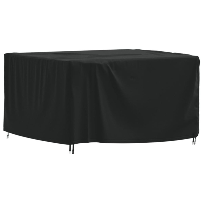 vidaXL Gartenmöbel-Abdeckung Schwarz 125x125x74 cm 420D Oxford vidaXL Gartenmöbel-Abdeckung Schwarz 125x125x74 cm 420D Oxford