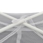 Campingzelt 200×150×145 cm Fiberglas Weiß Campingzelt 200×150×145 cm Fiberglas Weiß