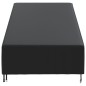 vidaXL Sonnenliegen-Abdeckung Schwarz 203x81x25/63 cm 420D Oxford vidaXL Sonnenliegen-Abdeckung Schwarz 203x81x25/63 cm 420D Oxford