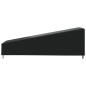 vidaXL Sonnenliegen-Abdeckung Schwarz 203x81x25/63 cm 420D Oxford vidaXL Sonnenliegen-Abdeckung Schwarz 203x81x25/63 cm 420D Oxford