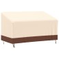 vidaXL Abdeckung für 3-Sitzer-Bank Beige 159x84x56/81 cm 600D Oxford vidaXL Abdeckung für 3-Sitzer-Bank Beige 159x84x56/81 cm 600D Oxford