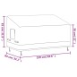 vidaXL Abdeckung für 3-Sitzer-Bank Beige 159x84x56/81 cm 600D Oxford vidaXL Abdeckung für 3-Sitzer-Bank Beige 159x84x56/81 cm 600D Oxford