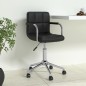 vidaXL Bürostuhl Drehbar Schwarz Kunstleder vidaXL Bürostuhl Drehbar Schwarz Kunstleder