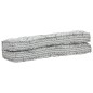 vidaXL Palettensofa-Auflage Hellgrau Stoff Patchwork vidaXL Palettensofa-Auflage Hellgrau Stoff Patchwork