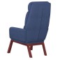vidaXL Relaxsessel Blau Stoff vidaXL Relaxsessel Blau Stoff