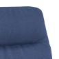 vidaXL Relaxsessel Blau Stoff vidaXL Relaxsessel Blau Stoff