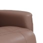 vidaXL Relaxsessel mit Fußteil Braun Kunstleder vidaXL Relaxsessel mit Fußteil Braun Kunstleder