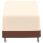 vidaXL Gartensessel-Abdeckung Beige 79x97x48/74 cm 600D Oxford vidaXL Gartensessel-Abdeckung Beige 79x97x48/74 cm 600D Oxford