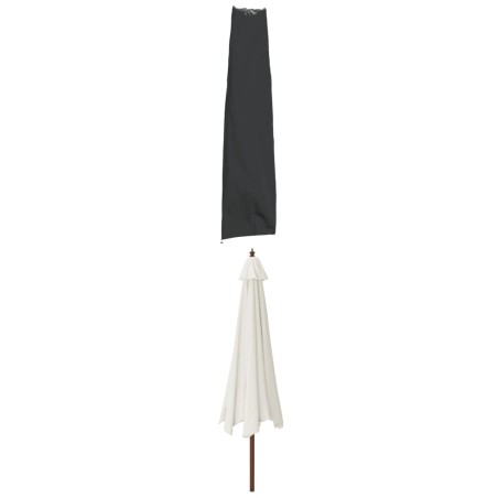 vidaXL Sonnenschirm-Schutzhülle Schwarz 190x50/30 cm 420D Oxford