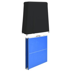 vidaXL Abdeckung für Tischtennisplatte Schwarz 165x70x185 cm Oxford