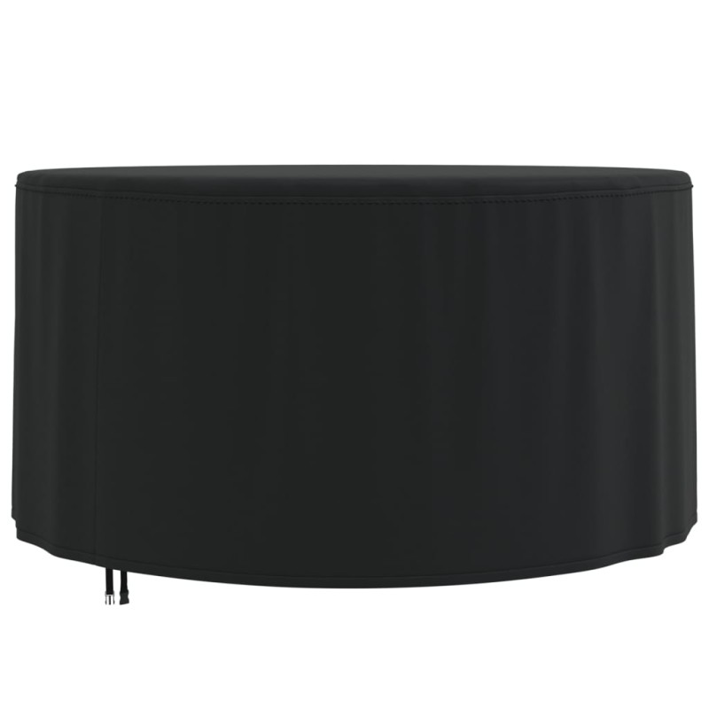 vidaXL Gartenmöbel-Abdeckung Rund Schwarz Ø 157x71 cm 420D Oxford vidaXL Gartenmöbel-Abdeckung Rund Schwarz Ø 157x71 cm 420D Oxford