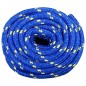 vidaXL Bootsseil Blau 20 mm 100 m Polypropylen vidaXL Bootsseil Blau 20 mm 100 m Polypropylen