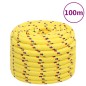 vidaXL Bootsseil Gelb 20 mm 100 m Polypropylen vidaXL Bootsseil Gelb 20 mm 100 m Polypropylen