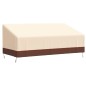 vidaXL Abdeckung für 3-Sitzer-Bank Beige 198x97x48/74 cm 600D Oxford vidaXL Abdeckung für 3-Sitzer-Bank Beige 198x97x48/74 cm 600D Oxford