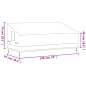 vidaXL Abdeckung für 3-Sitzer-Bank Beige 198x97x48/74 cm 600D Oxford vidaXL Abdeckung für 3-Sitzer-Bank Beige 198x97x48/74 cm 600D Oxford