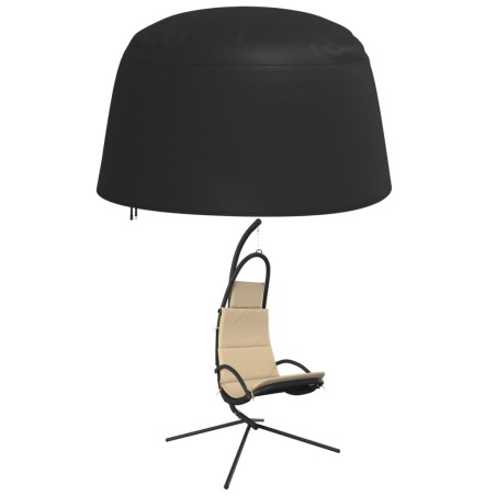 vidaXL Abdeckung für Hängesessel Schwarz Ø 190x115 cm 420D Oxford