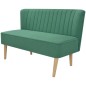 vidaXL Sofa Stoff 117 x 55,5 x 77 cm Grün vidaXL Sofa Stoff 117 x 55,5 x 77 cm Grün